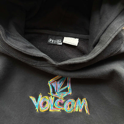Vintage Volcom Logo Hoodie S - Volant Vintage