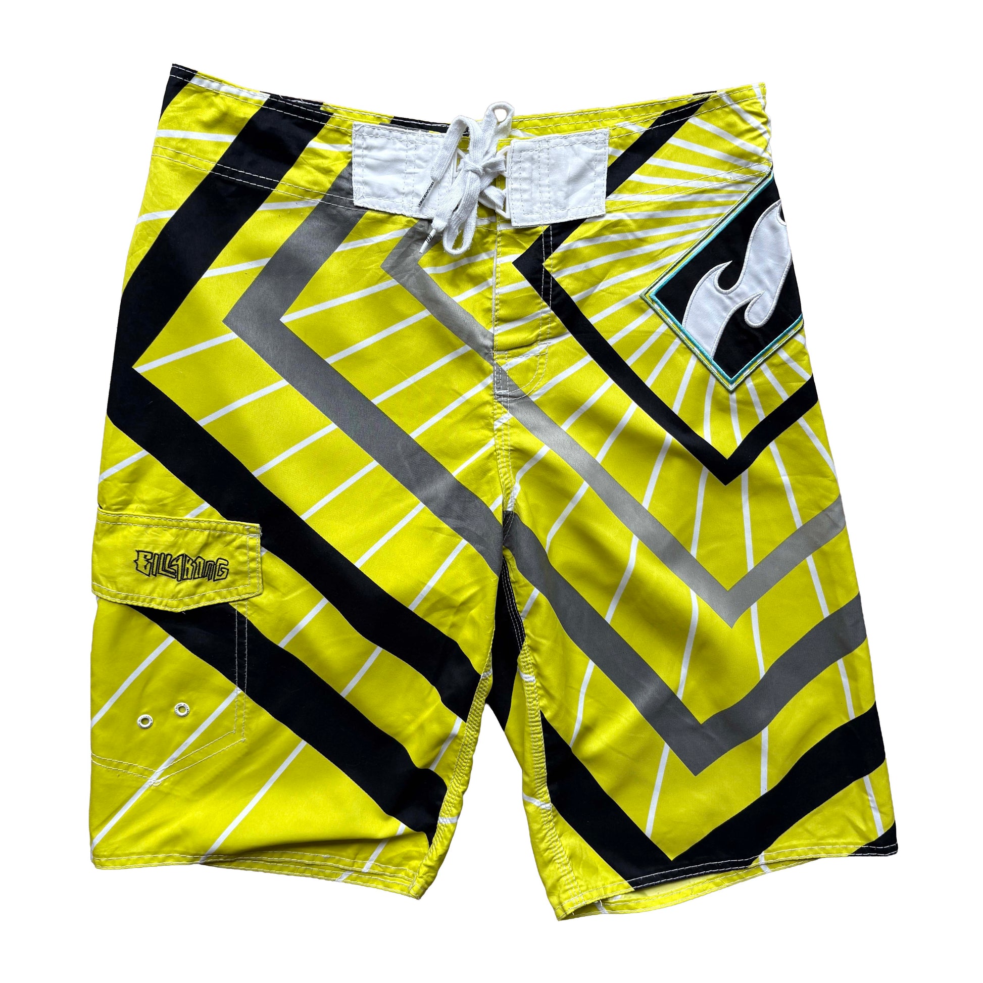 2000s Billabong Geometric Boardies | W32" - Volant Vintage