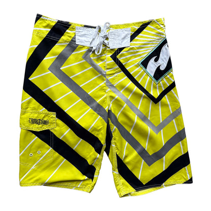 2000s Billabong Geometric Boardies | W32" - Volant Vintage