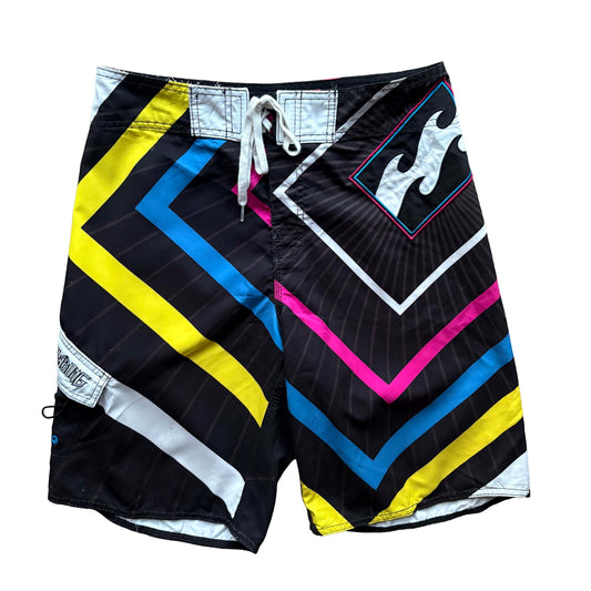 2000s Billabong Geometric Boardies | W30" - Volant Vintage