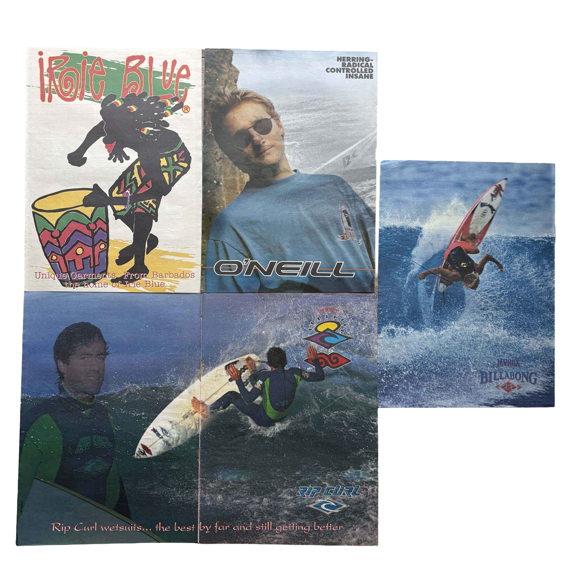 Vintage Surf Poster Pack 8.7 | A3