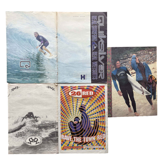 Vintage Surf Poster Pack 8.10 | A3