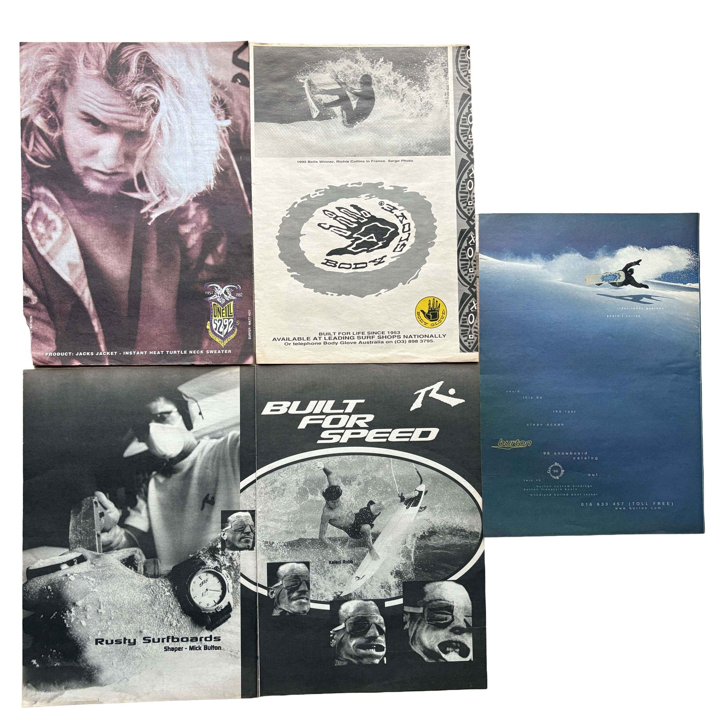 Vintage Surf Poster Pack 8.11 | A3