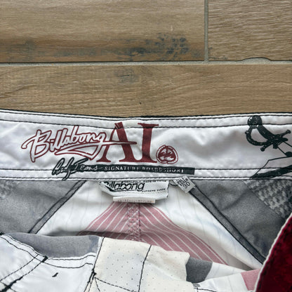Y2K Billabong Andy Irons Samurai Boardies | W30"