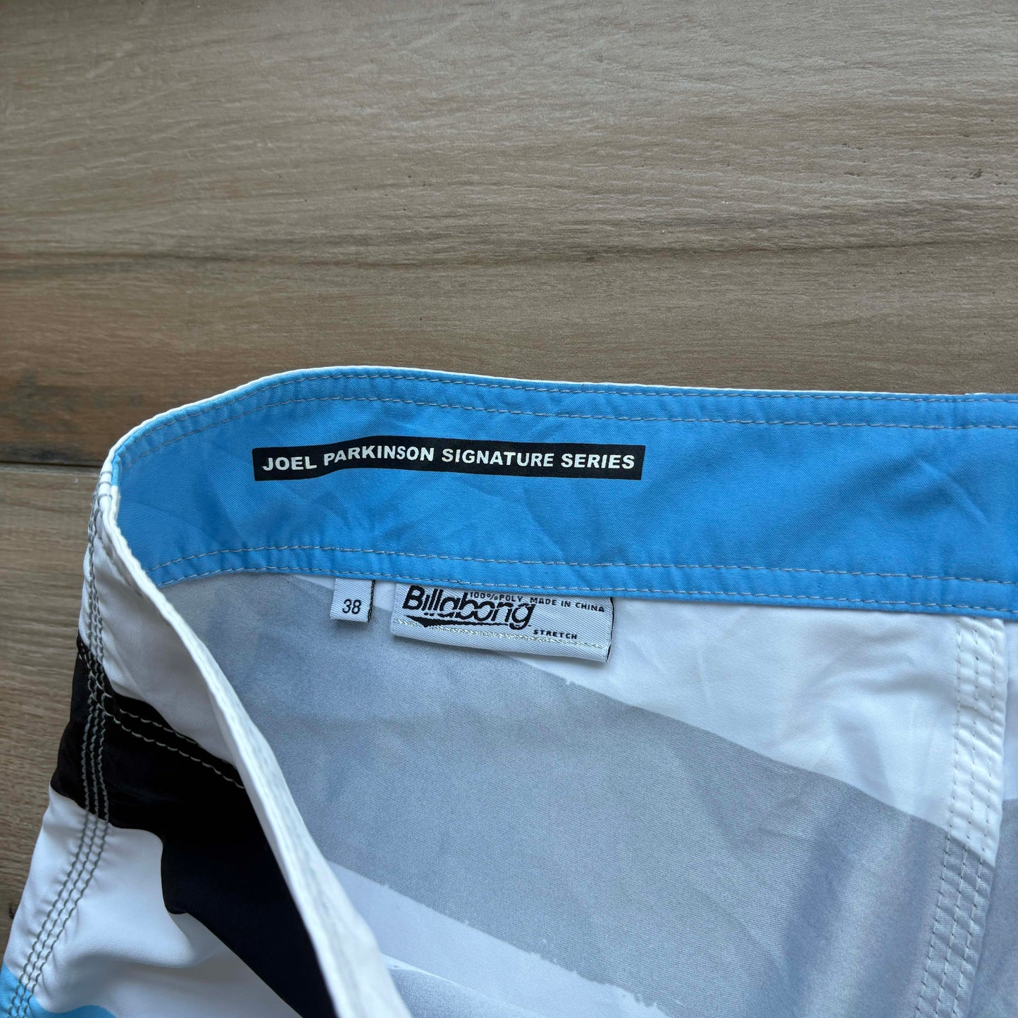 Y2K Joel Parko Striped Boardies | W38"