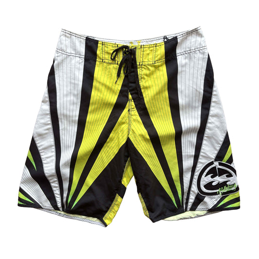 Y2K Billabong Andy Irons Samurai Boardies | W34"