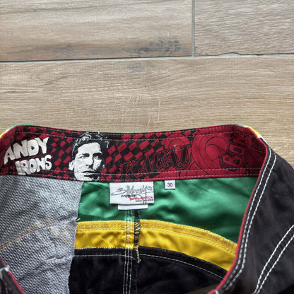 Y2K Billabong Andy Irons Kauai Boardies | W30"