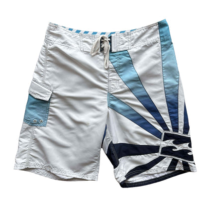 Y2K Billabong Rising Sun Boardies | W32"