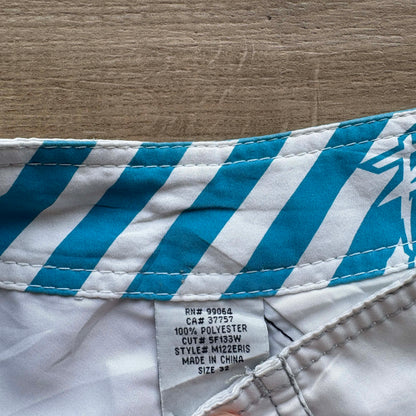 Y2K Billabong Rising Sun Boardies | W32"