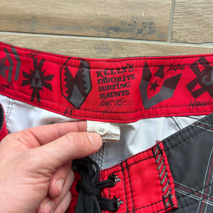 Y2K Quiksilver Kelly Slater Boardies | W32"
