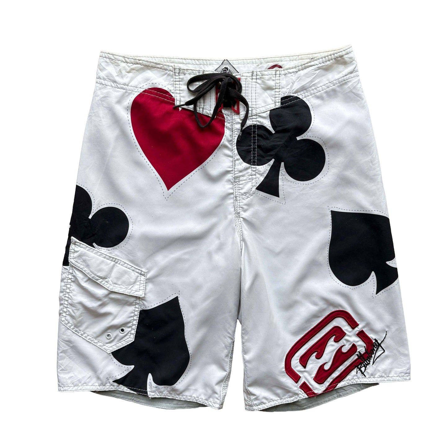 Y2K Taj Burrow Ace of Spades Boardies | W30"