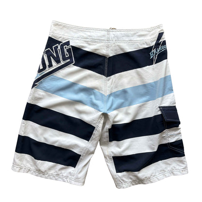 Y2K Joel Parko Striped Boardies | W33"