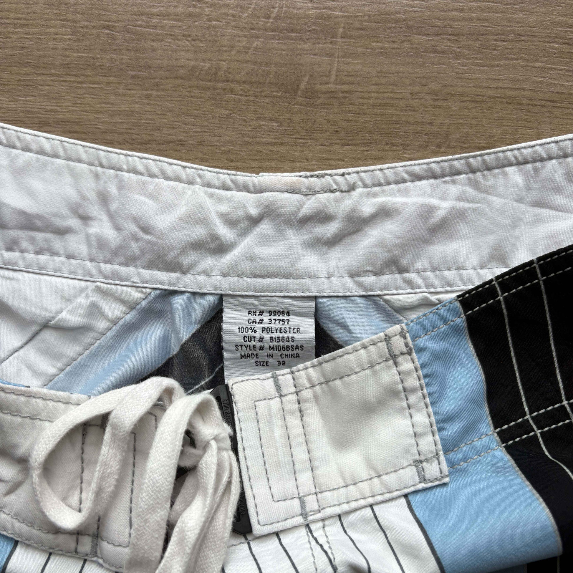 Y2K Billabong Andy Irons Samurai Boardies | W32"