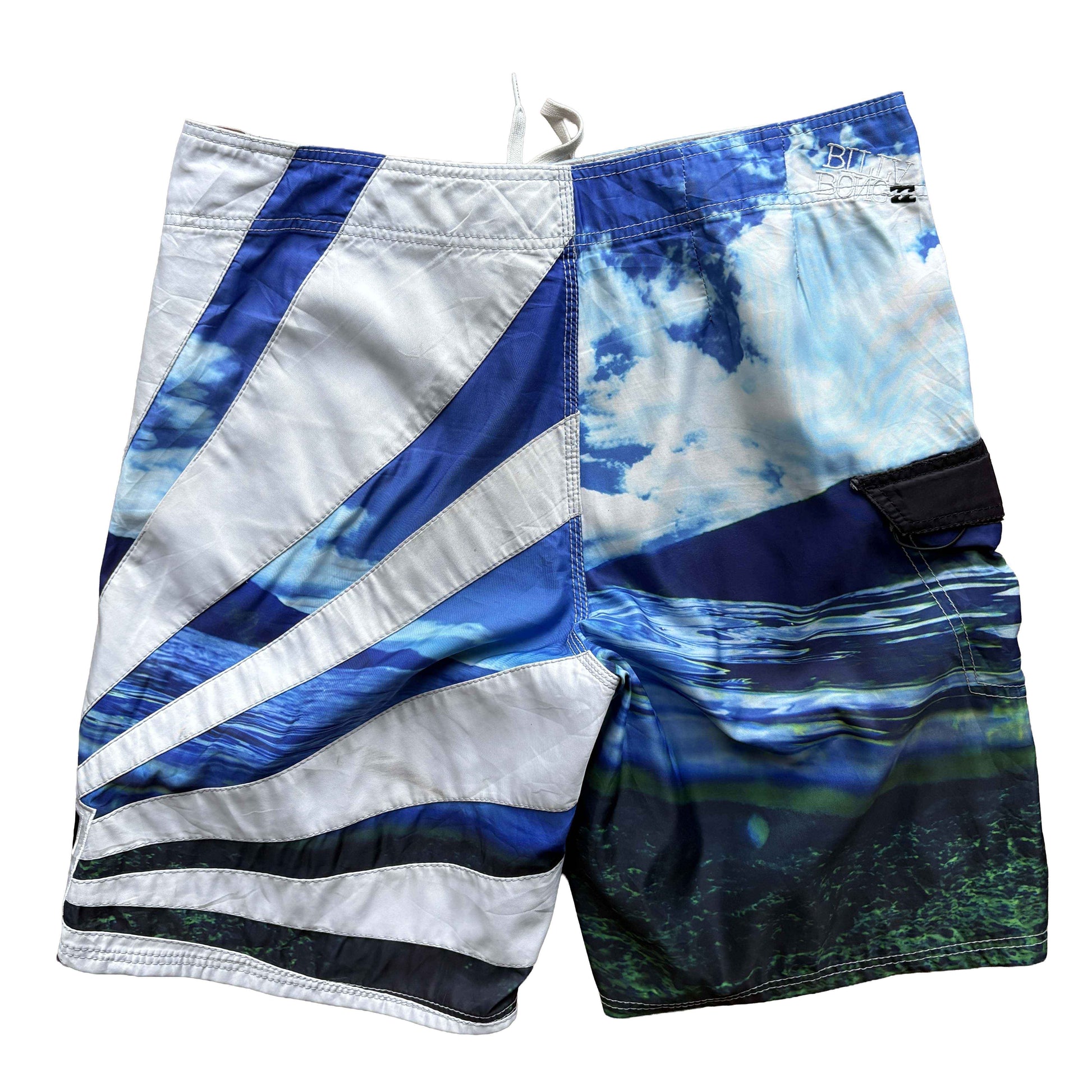 Y2K Billabong Rising Sun Boardies | W36"
