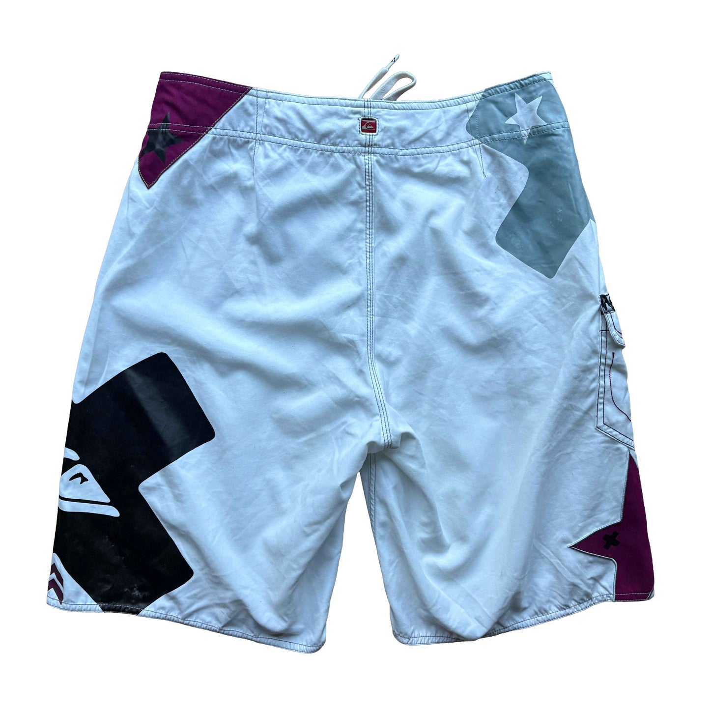 Vintage Quiksilver X Logo Boardies | W32"