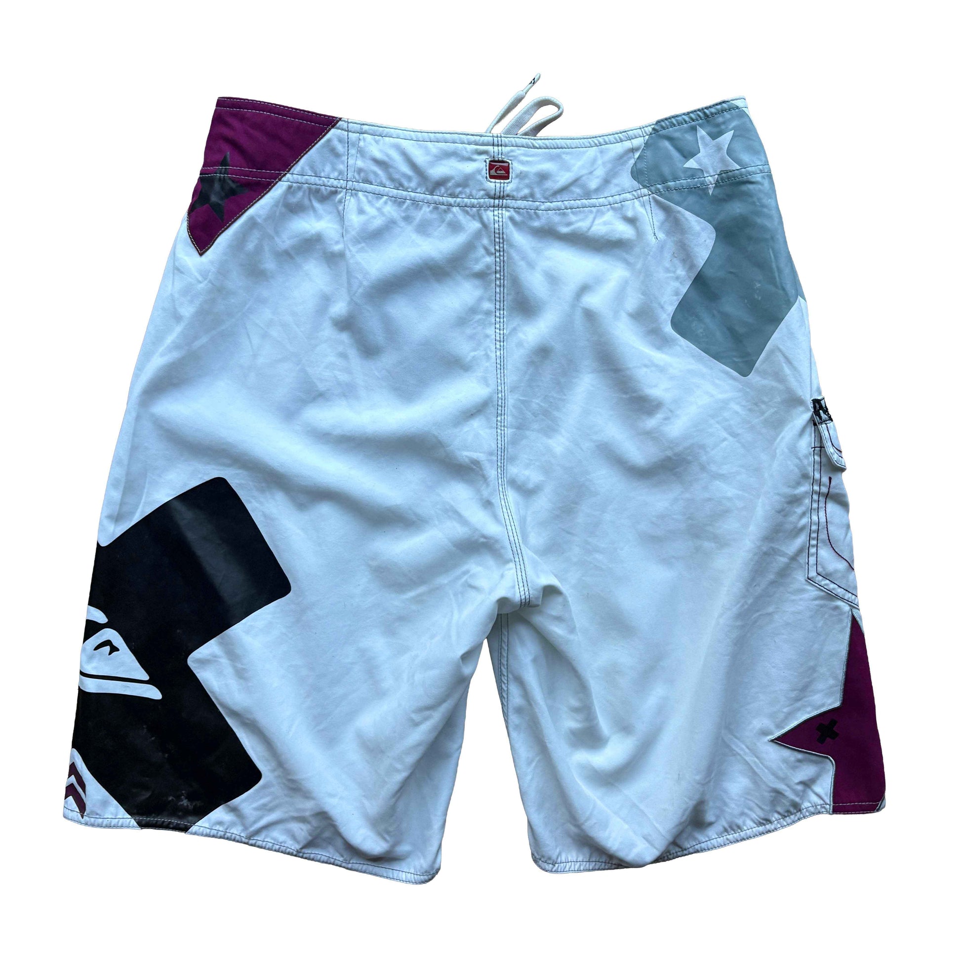 Vintage Quiksilver X Logo Boardies | W32"