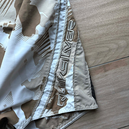 Y2K Quiksilver Camo Boardies | W40"