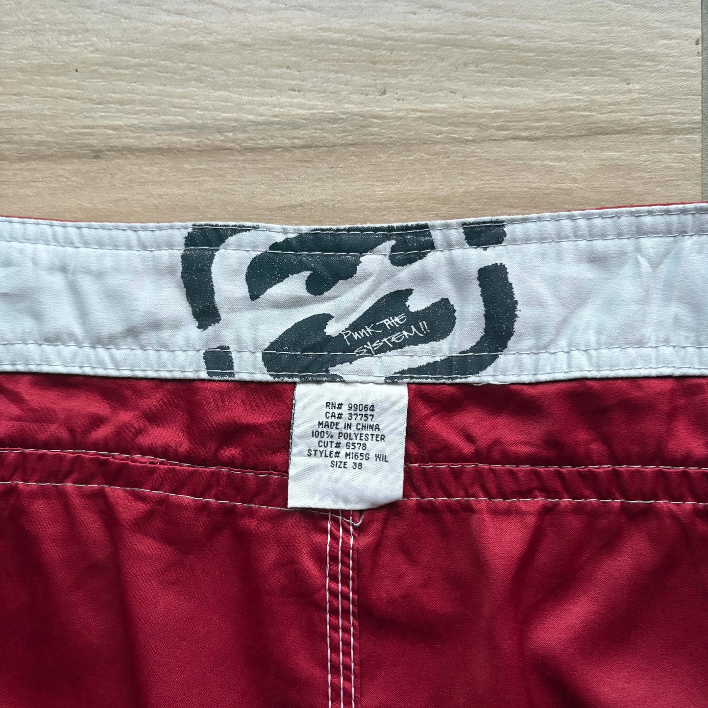 Y2K Billabong Spellout Boardies | W38"