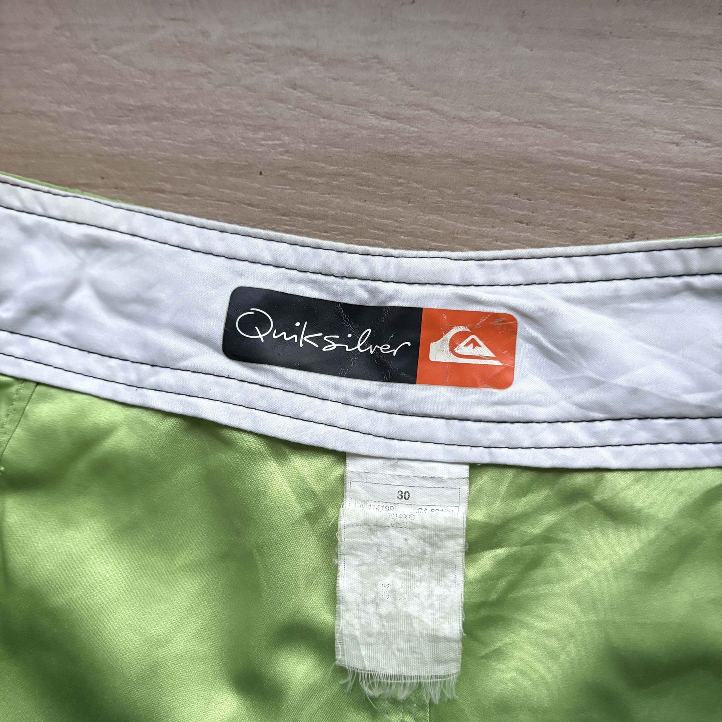 Vintage Quiksilver Logo Boardies | W30"
