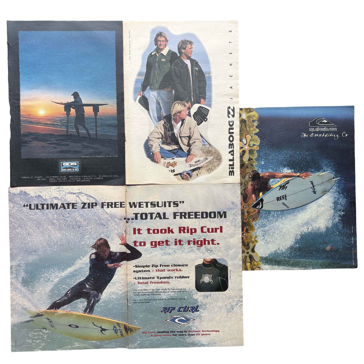Vintage Surf Poster Pack 9.15 | A3