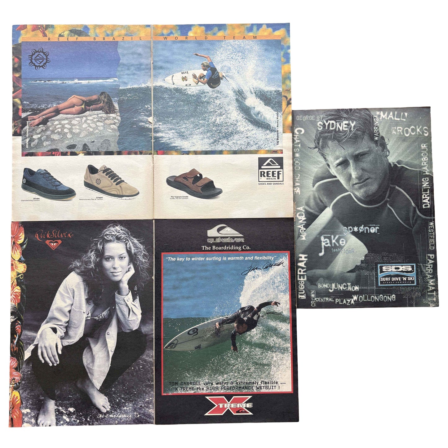 Vintage Surf Poster Pack 9.14 | A3