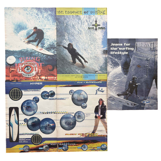 Vintage Surf Poster Pack 9.13 | A3