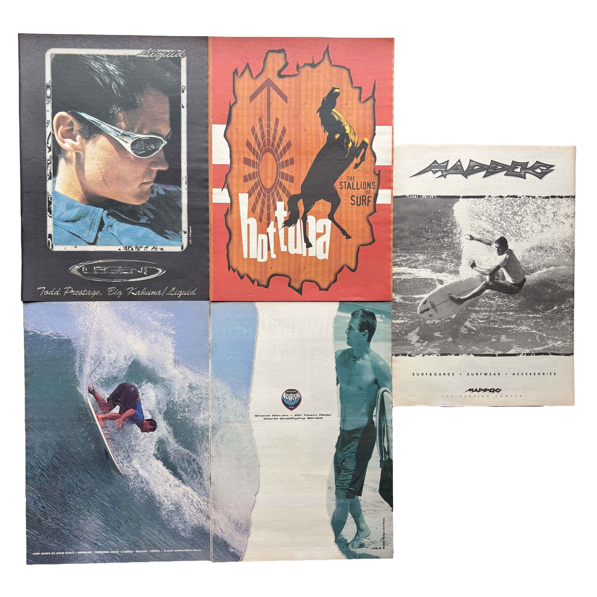 Vintage Surf Poster Pack 9.12 | A3
