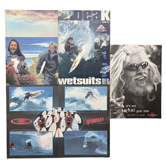 Vintage Surf Poster Pack 9.11 | A3