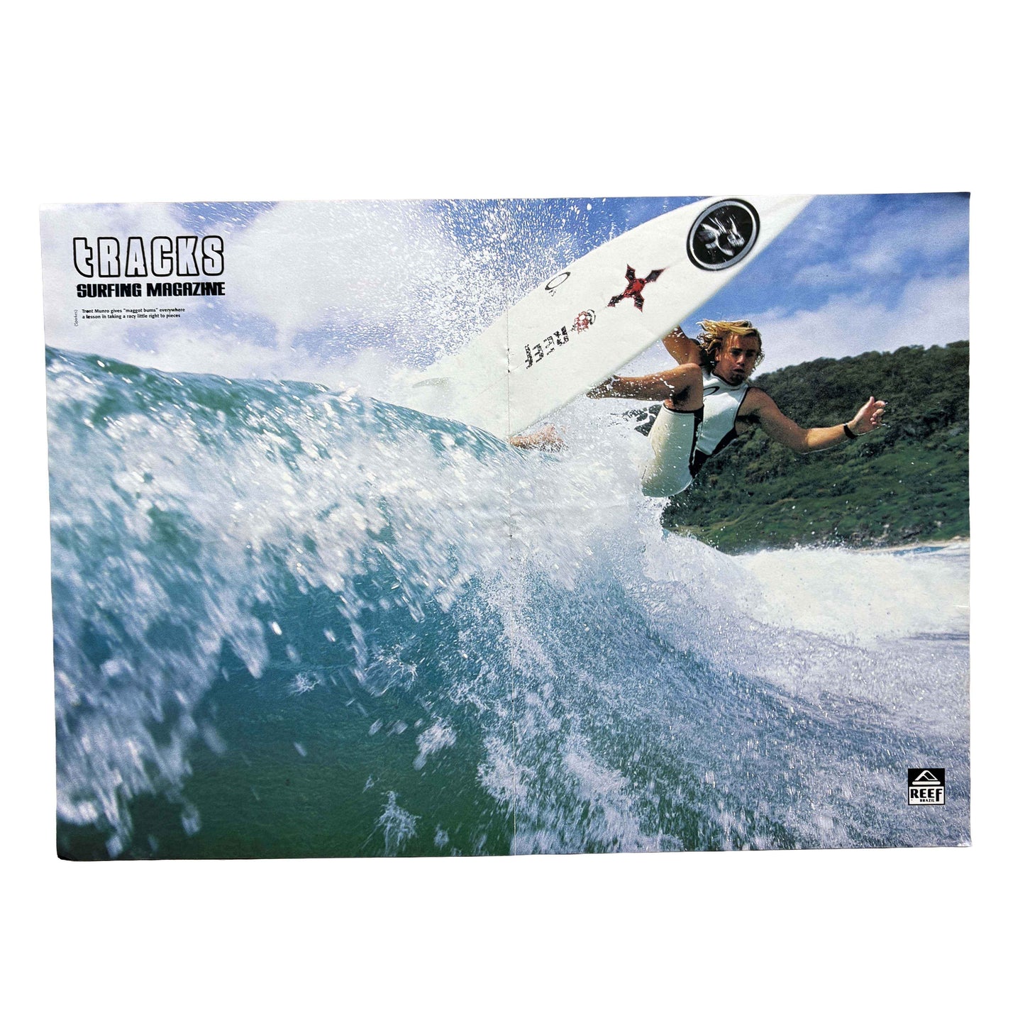 Vintage Reef Surf Poster | A2
