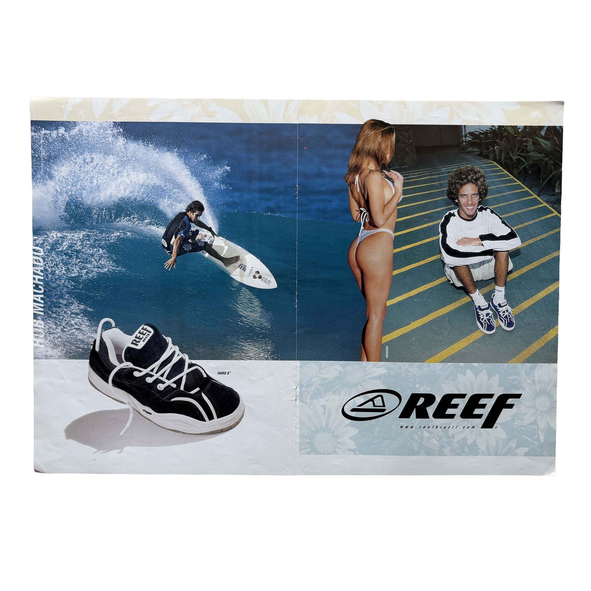 Vintage Reef Surf Poster | A2