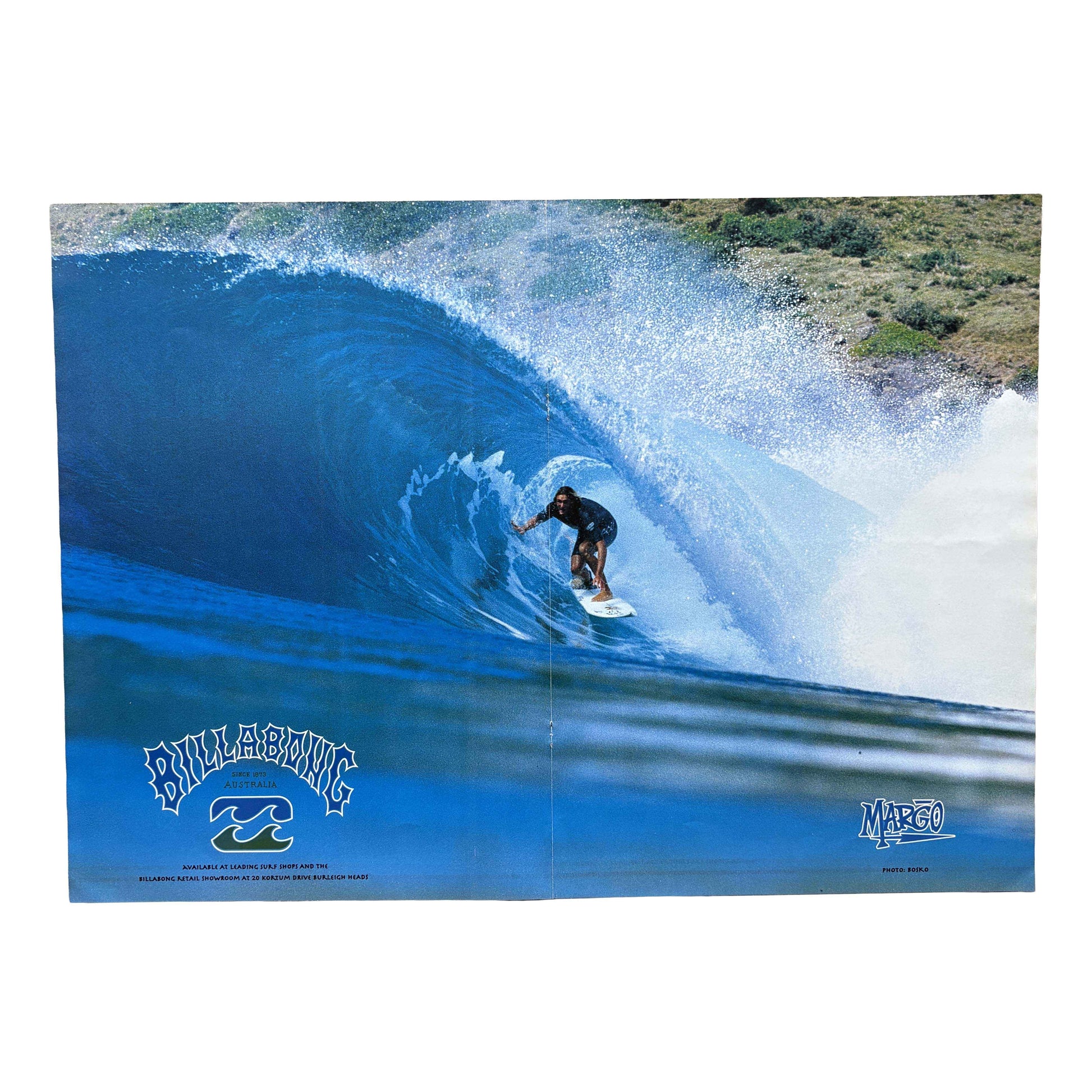 Vintage Billabong Surf Poster | A2