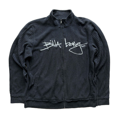 2000s Billabong Ribbed Zip Up Jacket | L