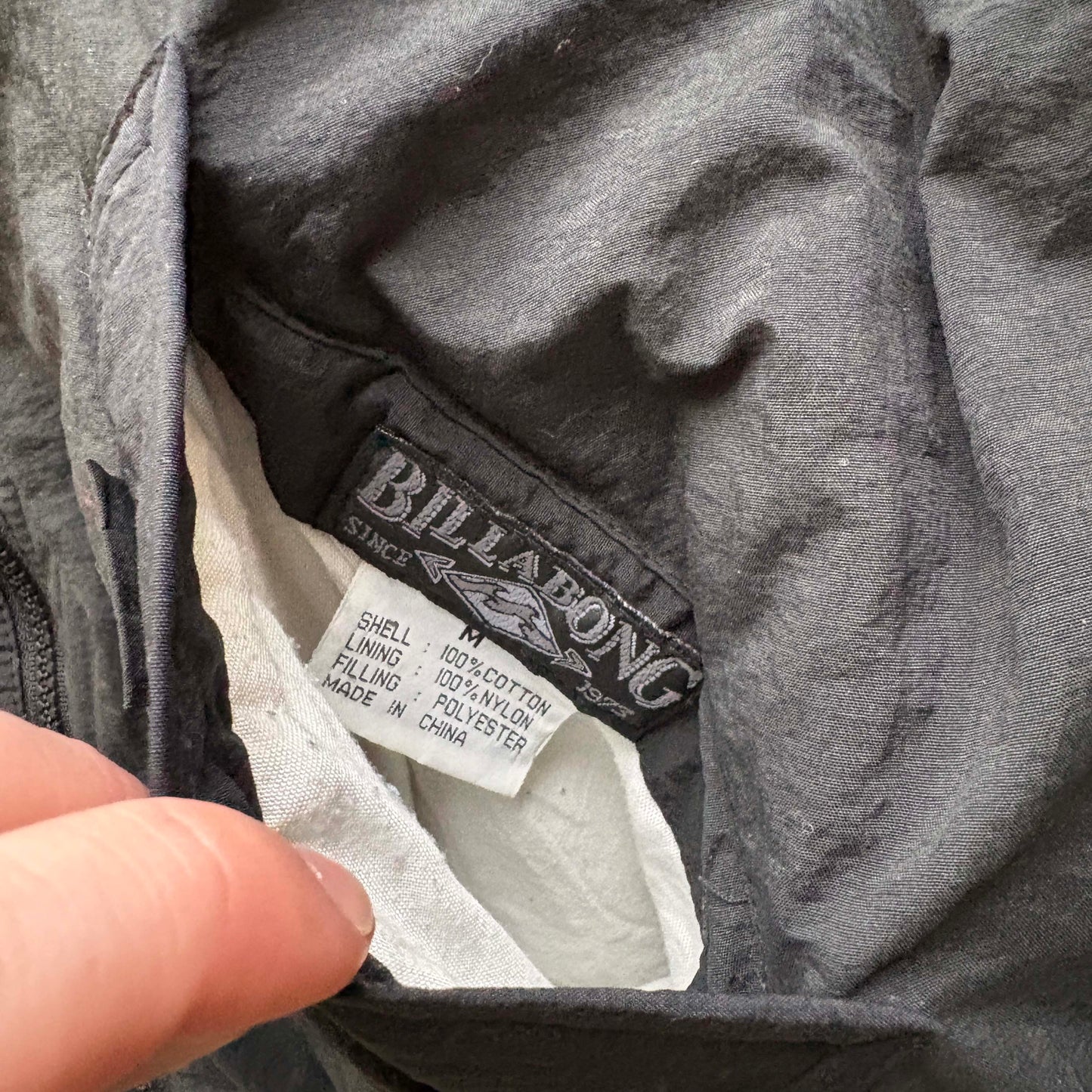 1992 Billabong Reversible Bomber Jacket | M