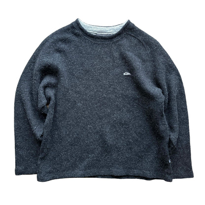 Vintage Quiksilver Fleece Jumper Pullover | S
