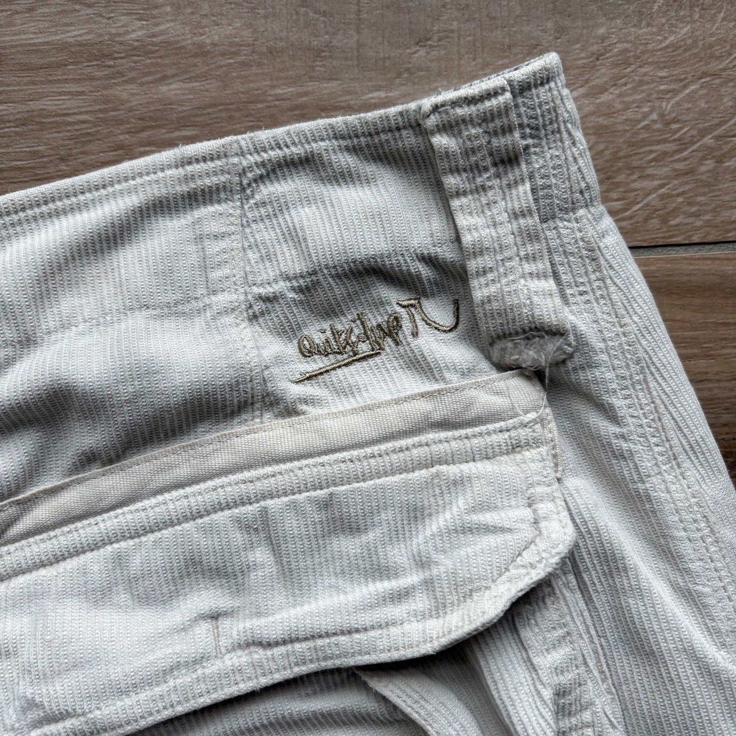 Y2K Quiksilver Cargo Corduroy Shorts | W34"