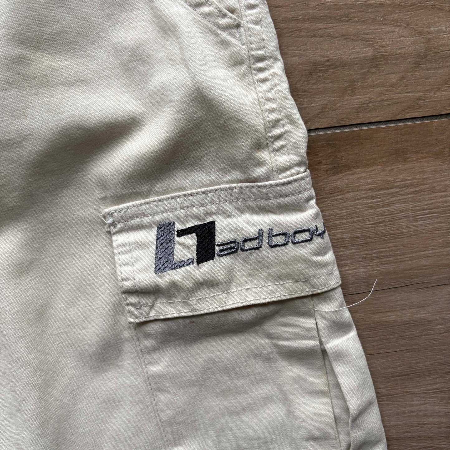 90s Bad Boy Tech Cargo Shorts | W32"