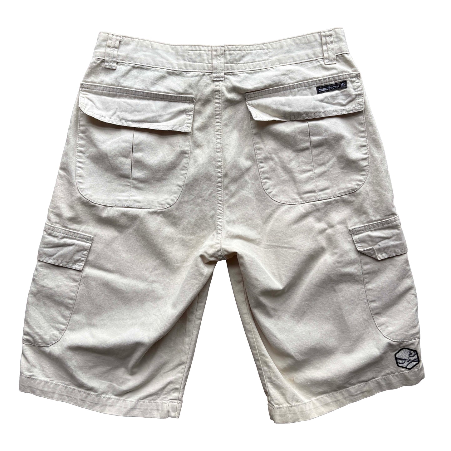 90s Bad Boy Tech Cargo Shorts | W32"