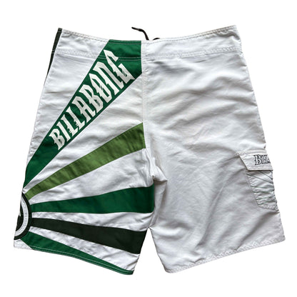Y2K Billabong Andy Irons Rising Sun Boardies | W38"