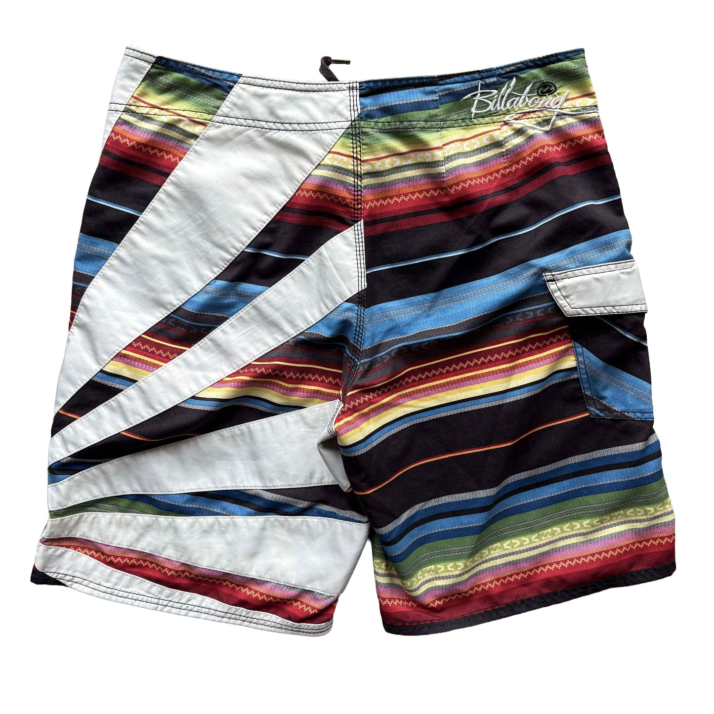 Y2K Billabong Andy Irons Rising Sun Boardies | W38"