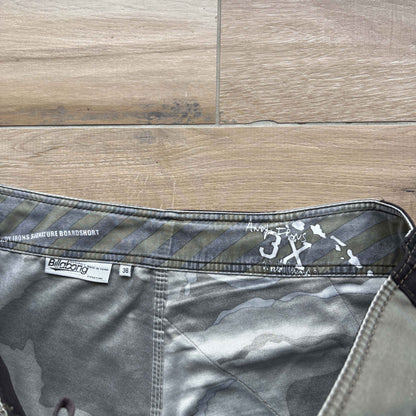 Y2K Billabong Andy Irons Rising Sun Boardies | W38"