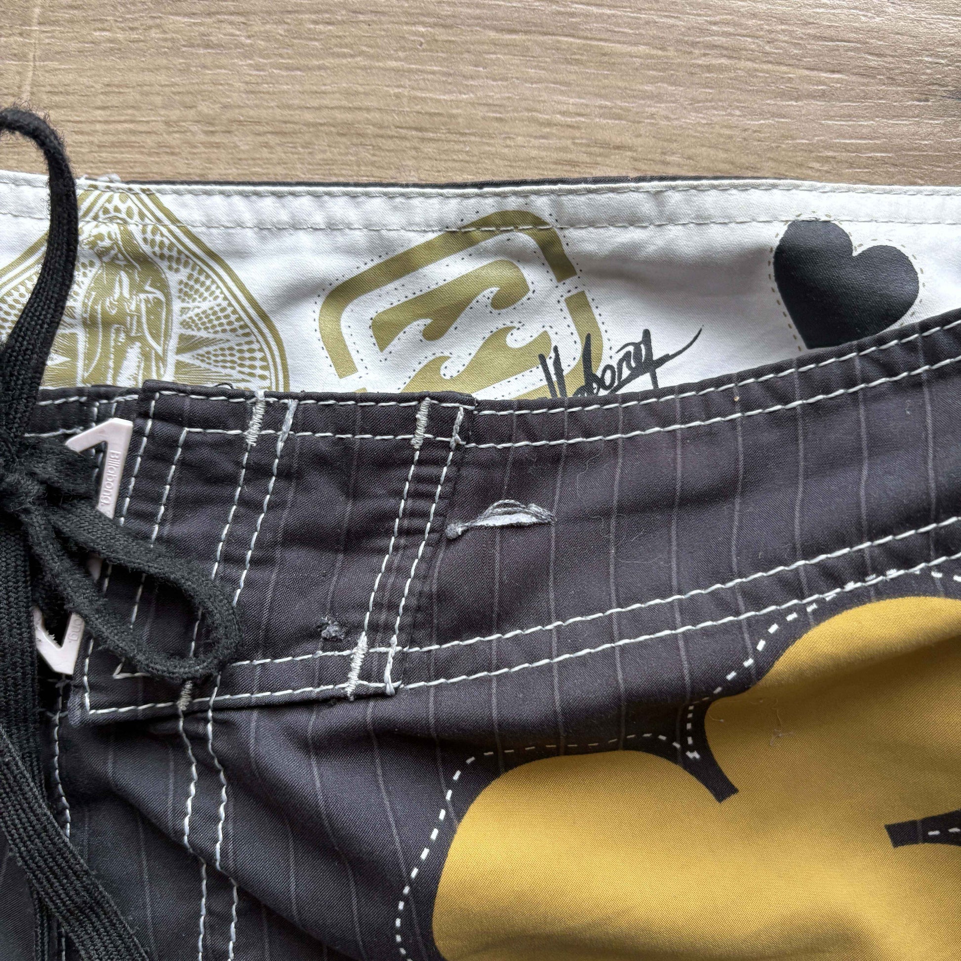 Y2K Taj Burrow Ace of Spades Boardies | W38"