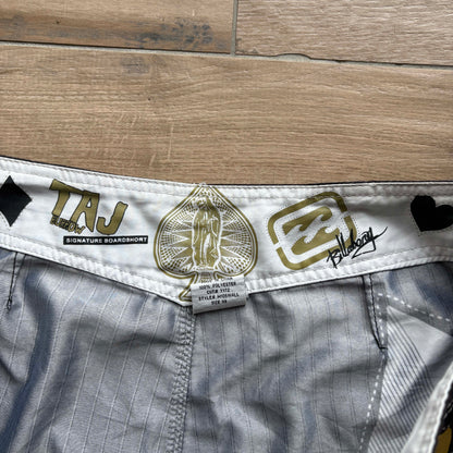 Y2K Taj Burrow Ace of Spades Boardies | W38"