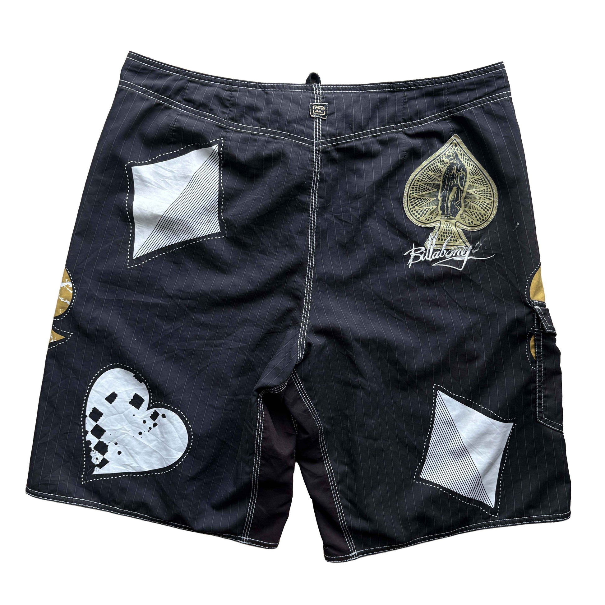 Y2K Taj Burrow Ace of Spades Boardies | W38"