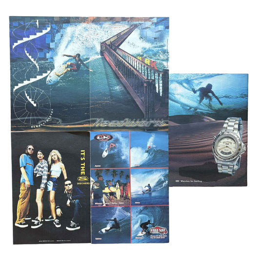 Vintage Surf Poster Pack 10.1 | A3