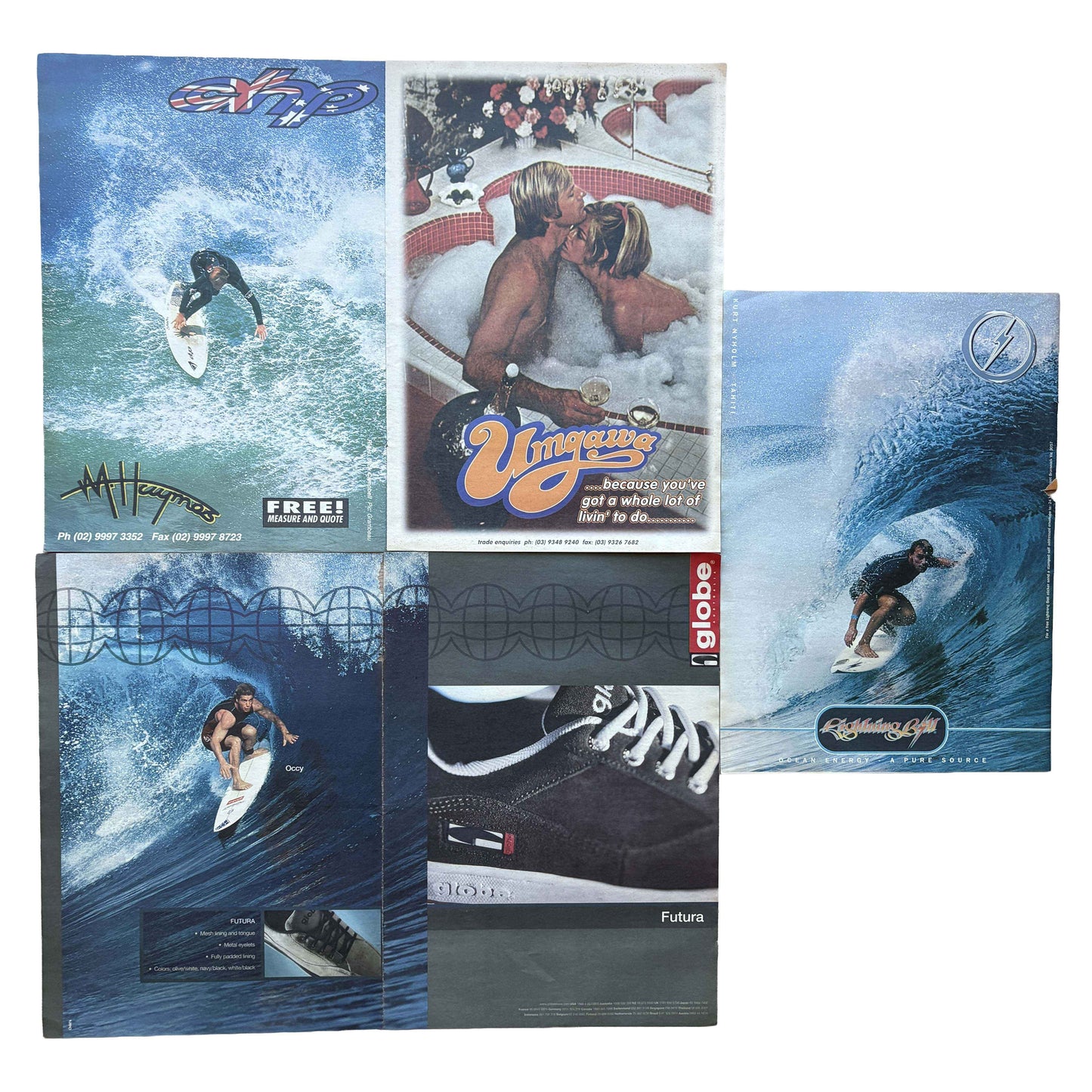 Vintage Surf Poster Pack 10.17 | A3