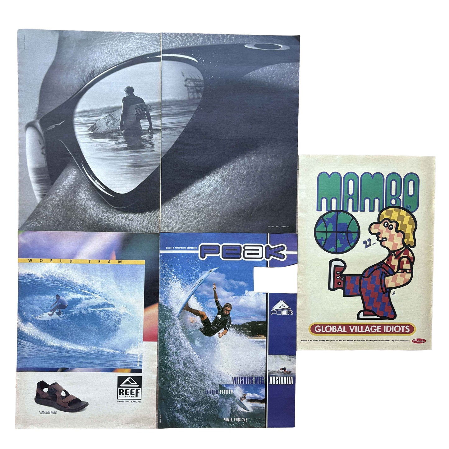 Vintage Surf Poster Pack 10.10 | A3