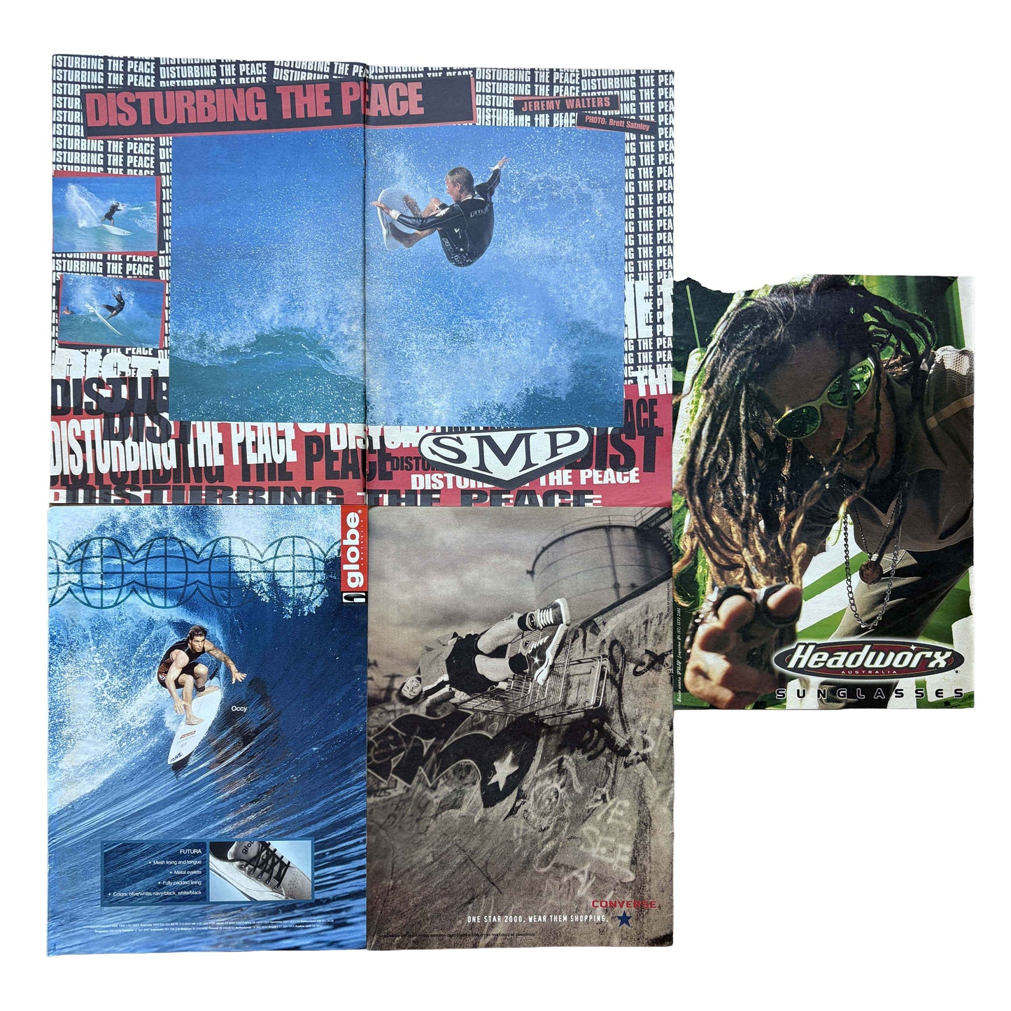 Vintage Surf Poster Pack 10.7 | A3