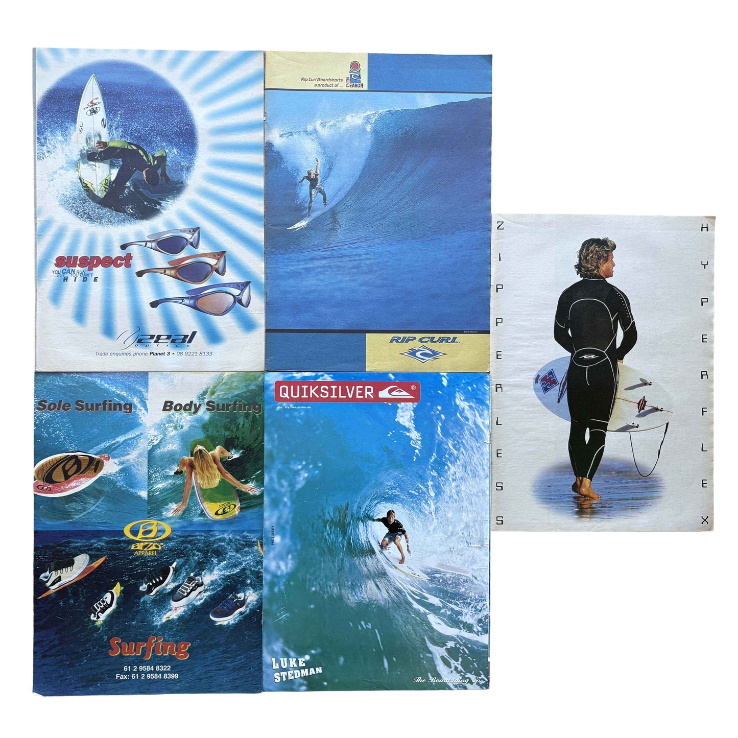 Vintage Surf Poster Pack 10.5 | A3