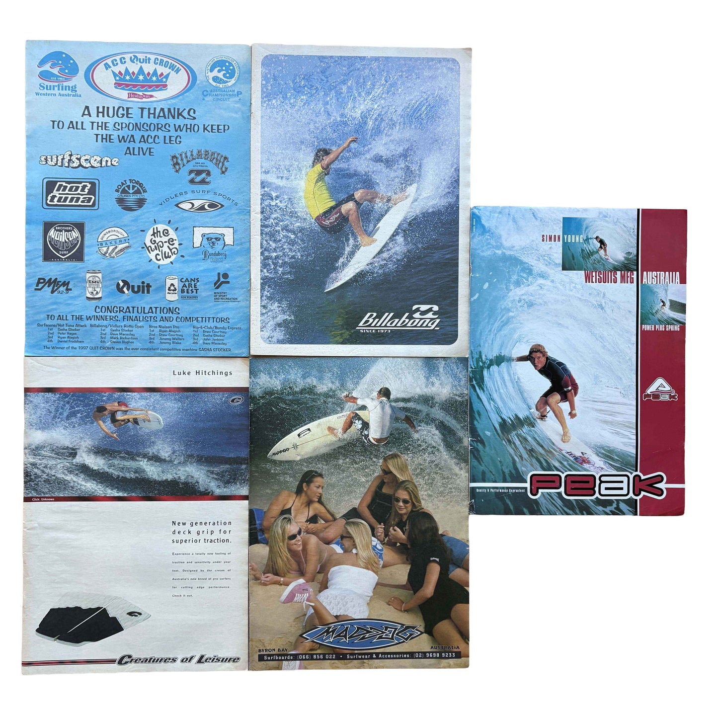 Vintage Surf Poster Pack 10.16 | A3