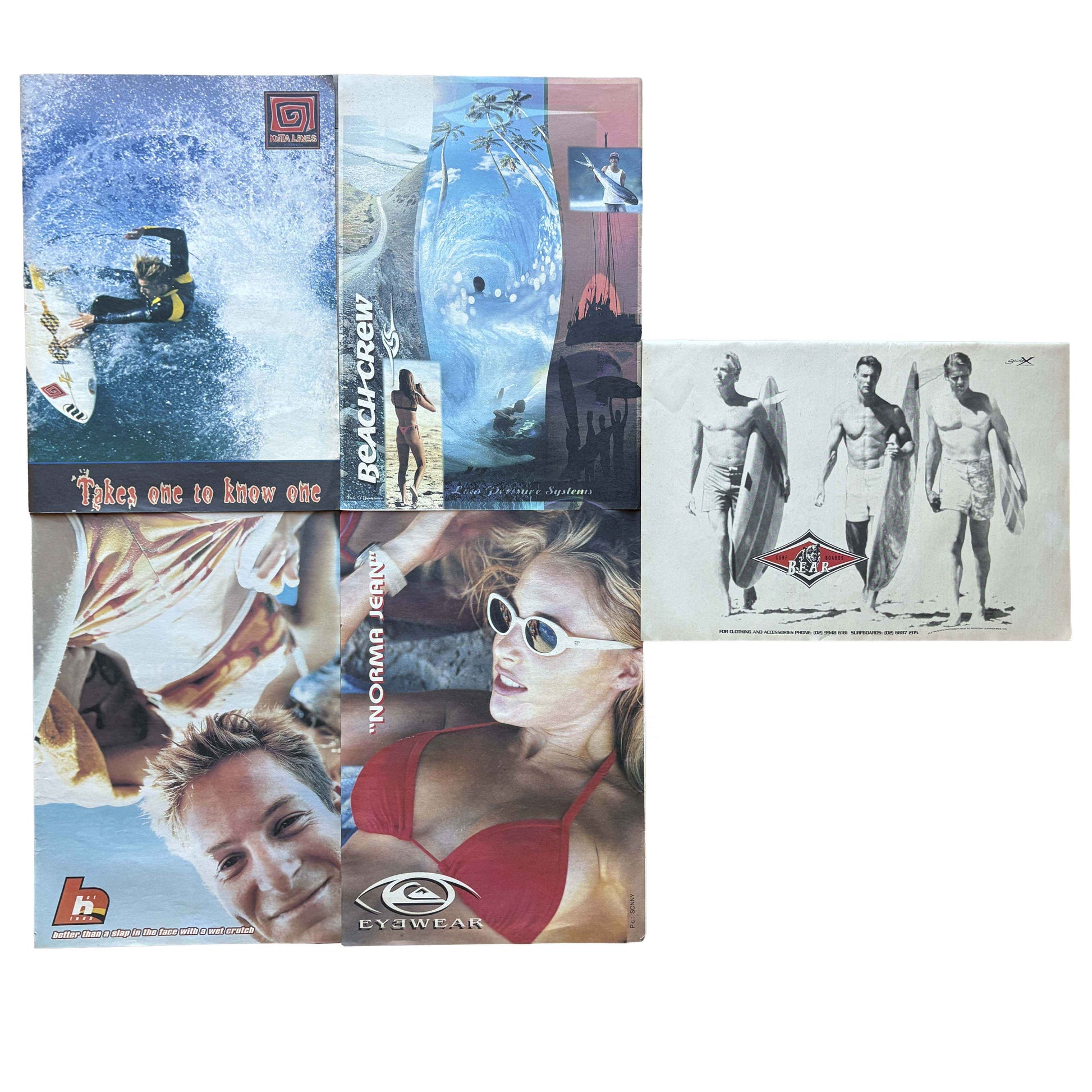 Vintage Surf Poster Pack 10.2 | A3